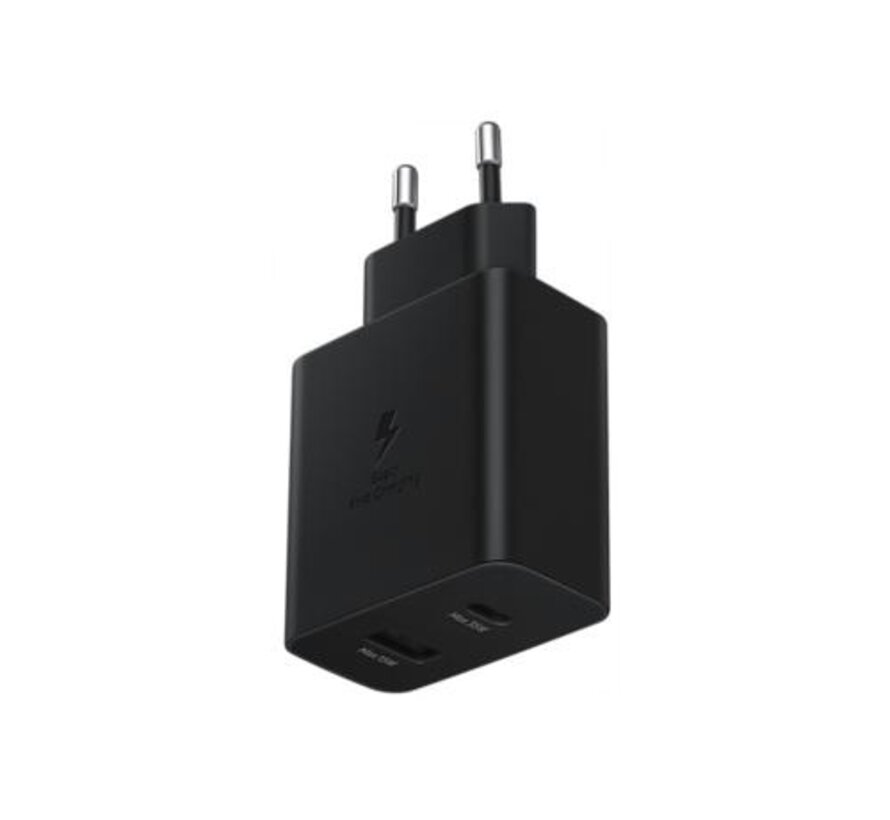 EP-TA220NBEGEU | Oplader 35W USB-A & USB-C | Zwart