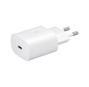 Samsung amsung EP-TA800NWEGEU | USB-C Oplader voor Mobiele Apparaten 25W | Wit
