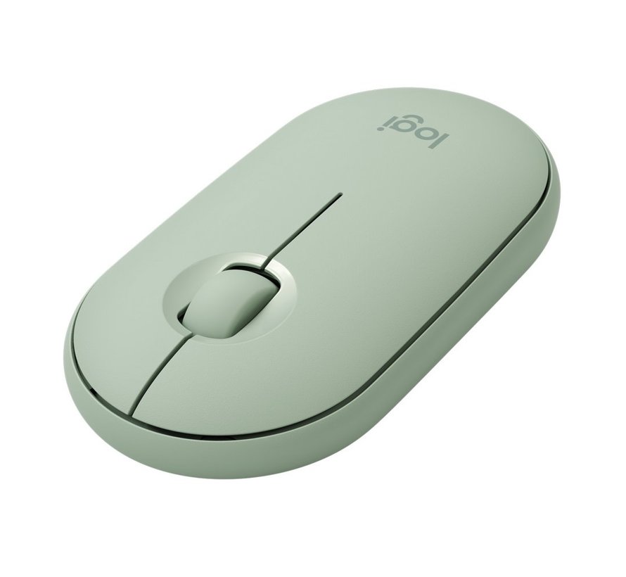 Pebble M350 Wireless Mouse BT Green RETURNED (refurbished)