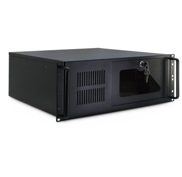 Inter-Tech IPC 4U-4088-S | Server Rack Case | Zwart