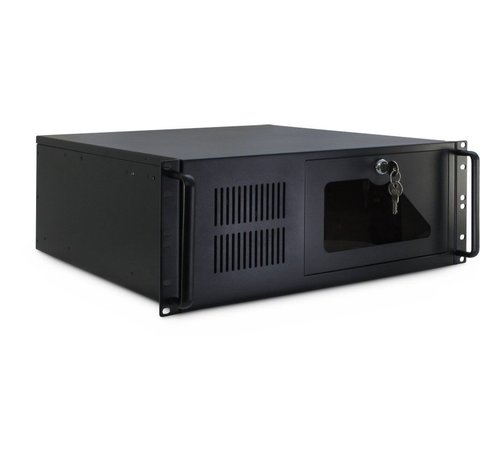 Inter-Tech IPC 4U-4088-S | Server Rack Case | Zwart