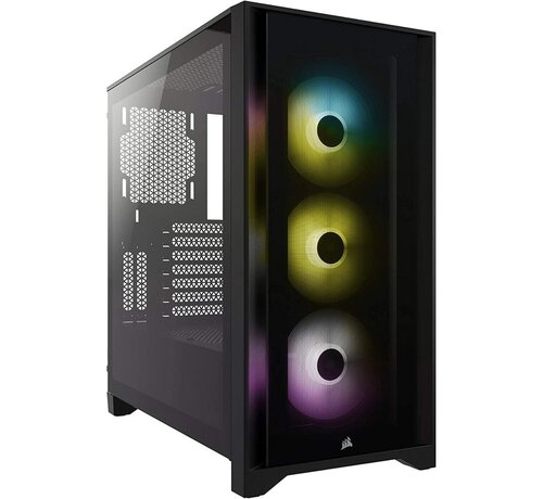 Corsair iCUE 4000X RGB Midi Tower Zwart