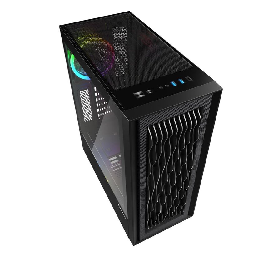 Game Pc Force Intel Bionic - Intel i5-12400F - Nvidia RTX 3050 - 8 GB geheugen - 480 GB SSD - Windows 11 Pro