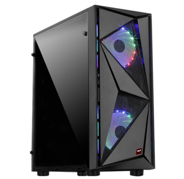 Pcman Pcman Game Pc Diamond AMD Ryzen 5 4600G - 8 GB geheugen - 240 GB SSD - Windows 11 Pro