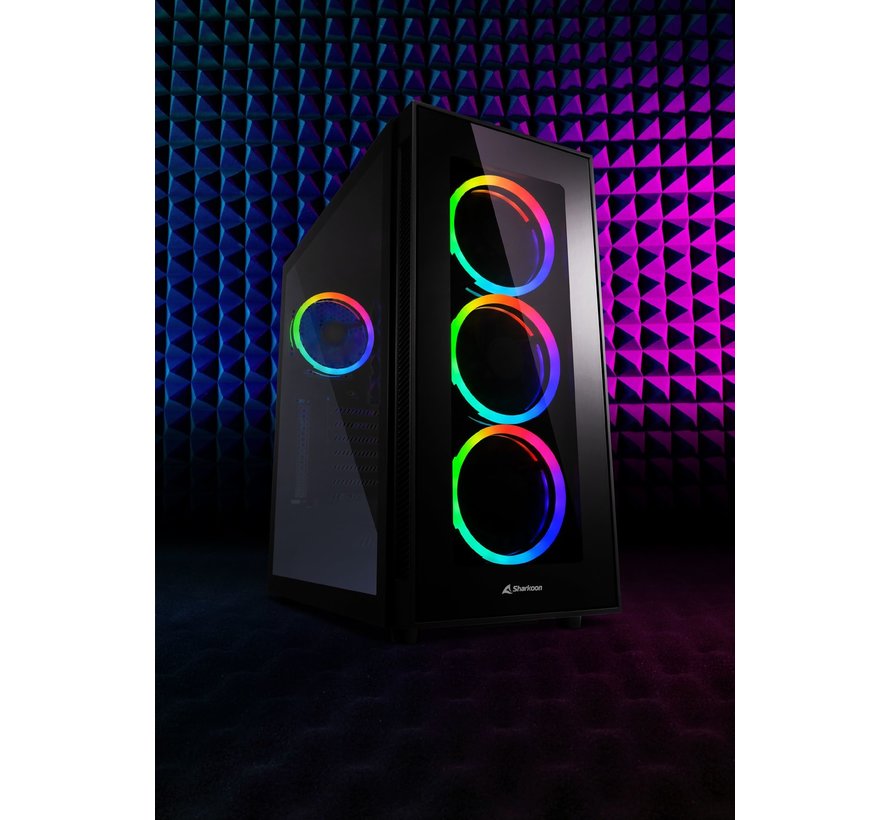 Pcman Revo i5 Game PC - Intel  i5-12400F - RTX 4060 - 16 GB geheugen - 1 TB SSD - Windows 11 Pro