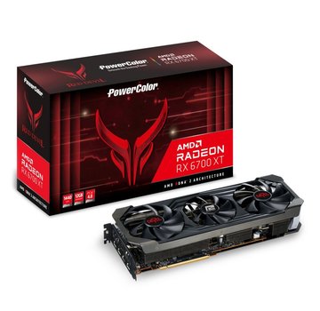 Powercolor PowerColor Red Devil Radeon RX 6700XT | 12GB GDDR6 VRAM | Videokaart | GPU | AMD
