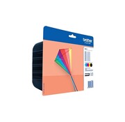Brother LC-223VALBPDR | Originele Zwart, Cyaan, Magenta, Geel Inktcartridges | Multipack