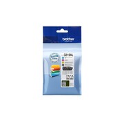 Brother LC-3219XLVALDR inktcartridge Origineel Foto zwart, Foto cyaan, Foto magenta, Fotogeel