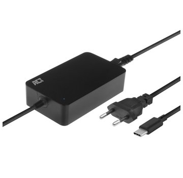 ACT AC2005 | Universele USB-C Notebook Lader | 65 Watt PDP | 2,75 Meter