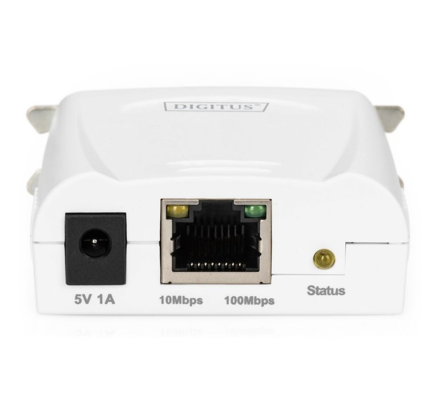 Digitus DN-13001-1 | Print Server | Ethernet LAN | Wit