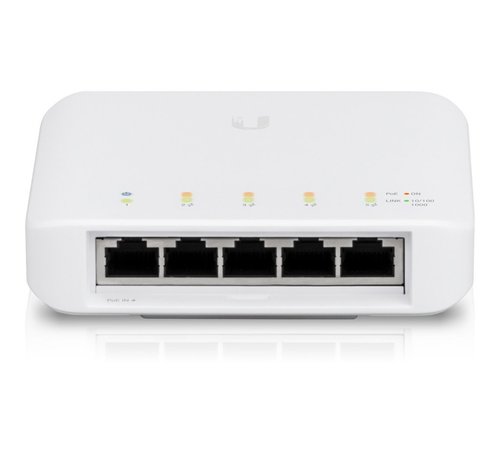 Ubiquiti Networks UniFi USW Flex Mini | Managed Gigabit Ethernet Switch | 5 Poorten | PoE | Wit