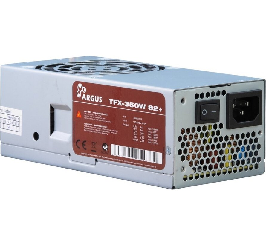Argus TFX-350W | 350 Watt TFX PSU | Power Supply | Voeding