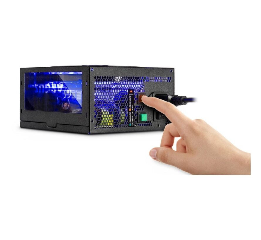 Argus RGB-500W II | 500 Watt Bronze ATX PSU | Power Supply | Voeding