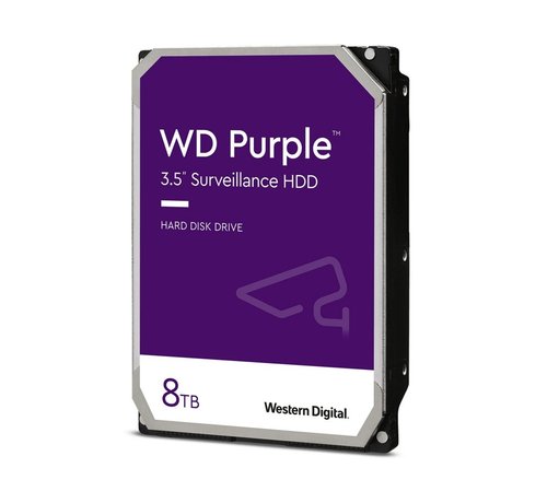 Western Digital Purple Surveillance HDD 3.5" | 8TB SATA III | 5640RPM