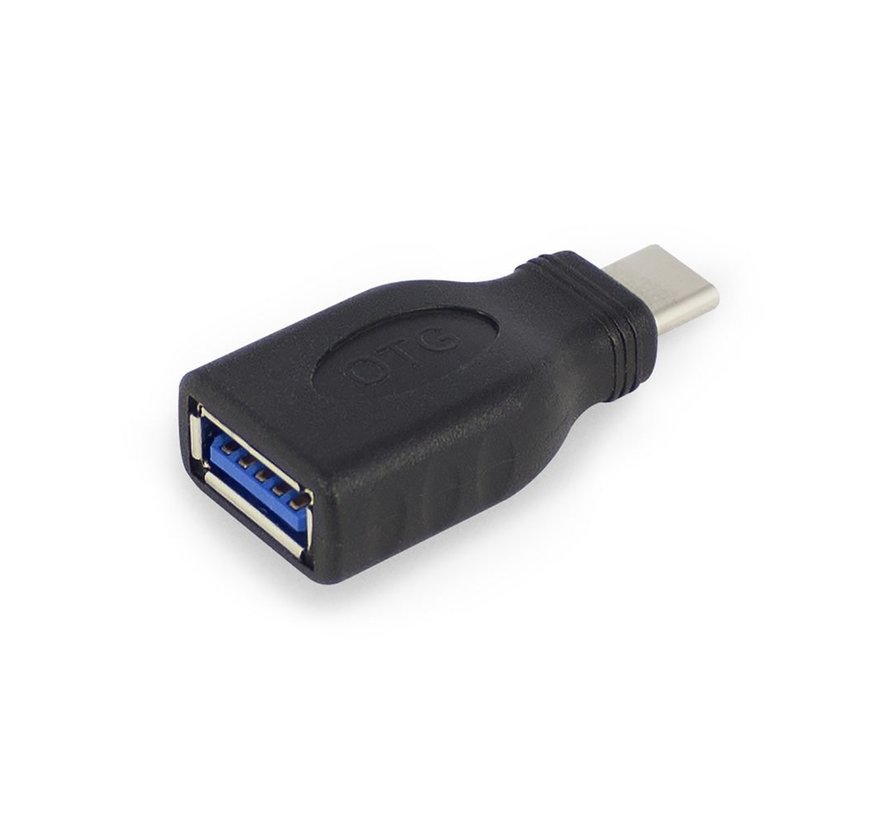 AC7355 tussenstuk voor kabels USB-A USB-C Zwart