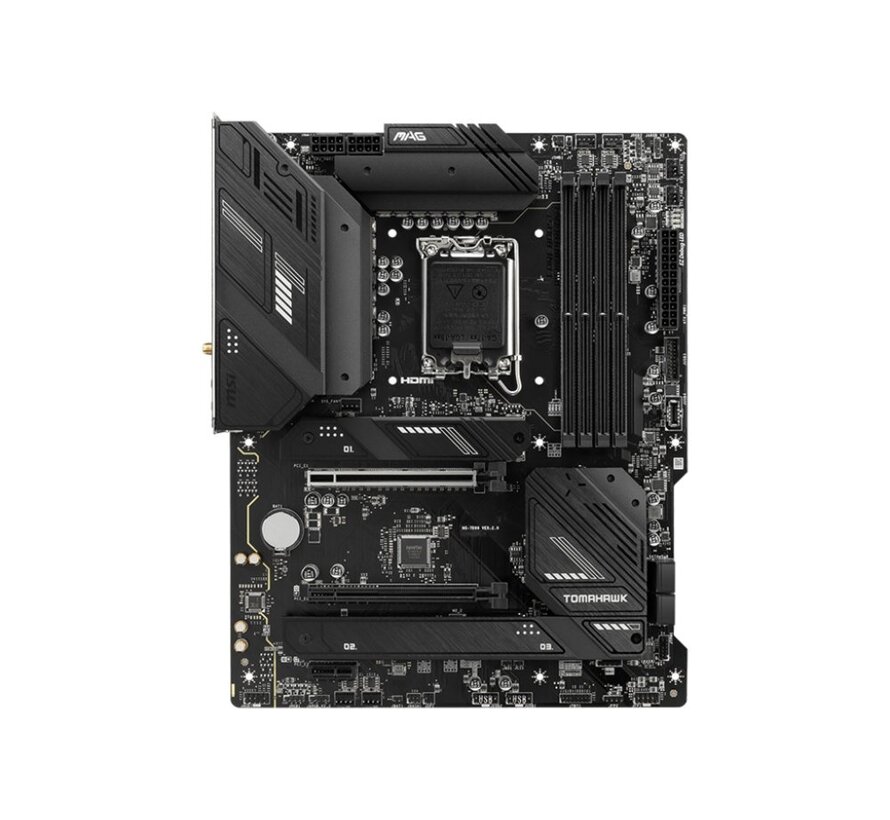 MAG B760 TOMAHAWK WIFI | Socket LGA 1700 | Intel B760 | 4xDDR5 | ATX | Moederbord