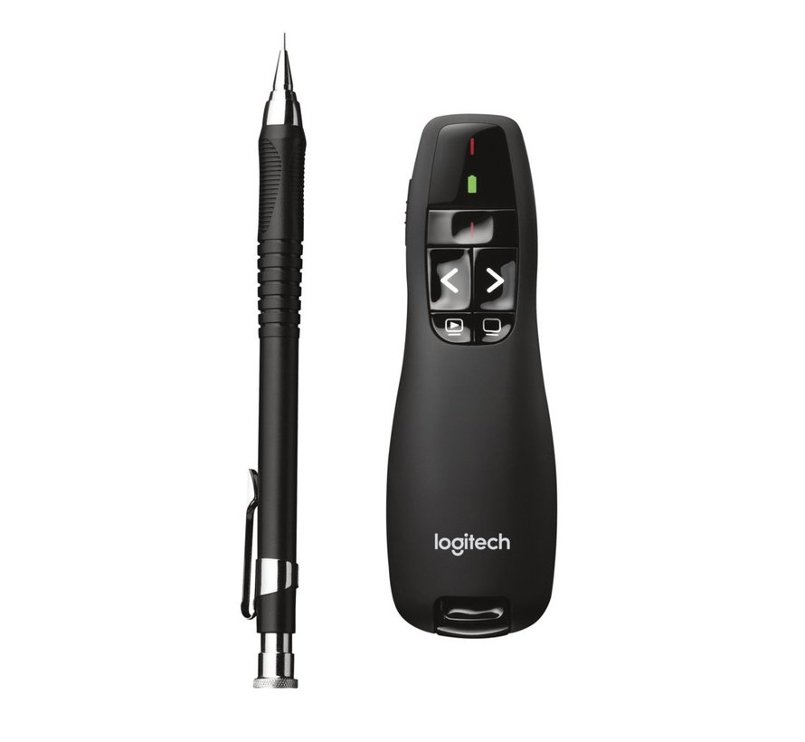 R400 Draadloze presenter RF Zwart