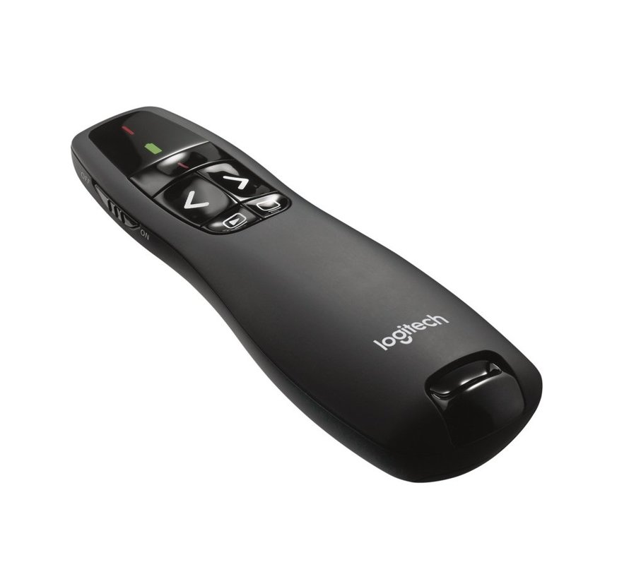 R400 Draadloze presenter RF Zwart