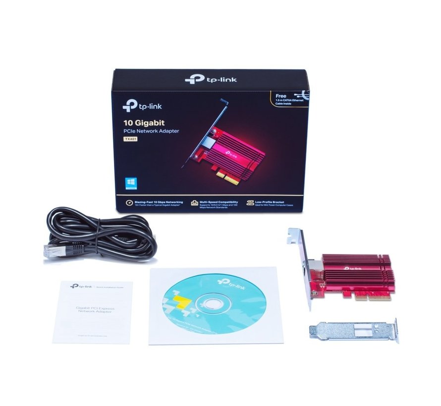 TX401 | Netwerkkaart | Intern | Ethernet | 10 Gbps