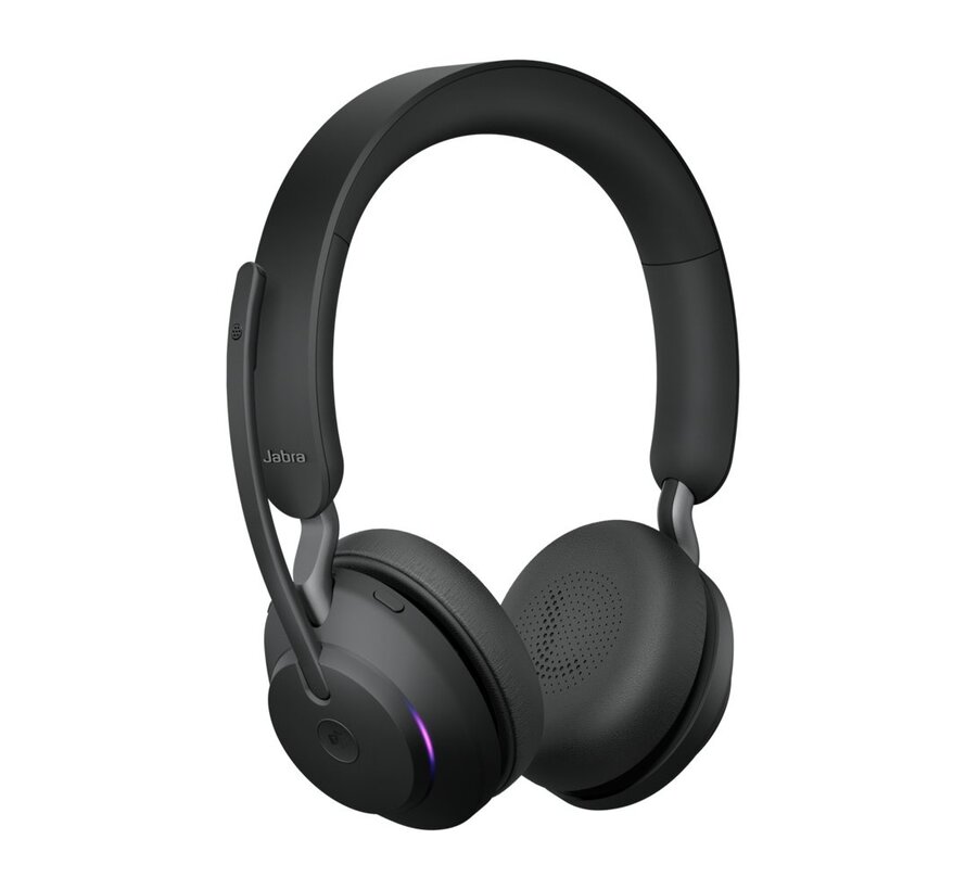 Evolve 65 | Draadloze On-Ear Headset | Bluetooth | Oplaadstation | Zwart