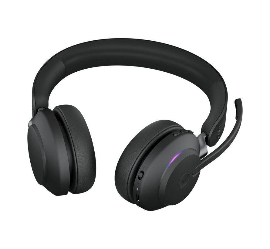 Evolve 65 | Draadloze On-Ear Headset | Bluetooth | Oplaadstation | Zwart