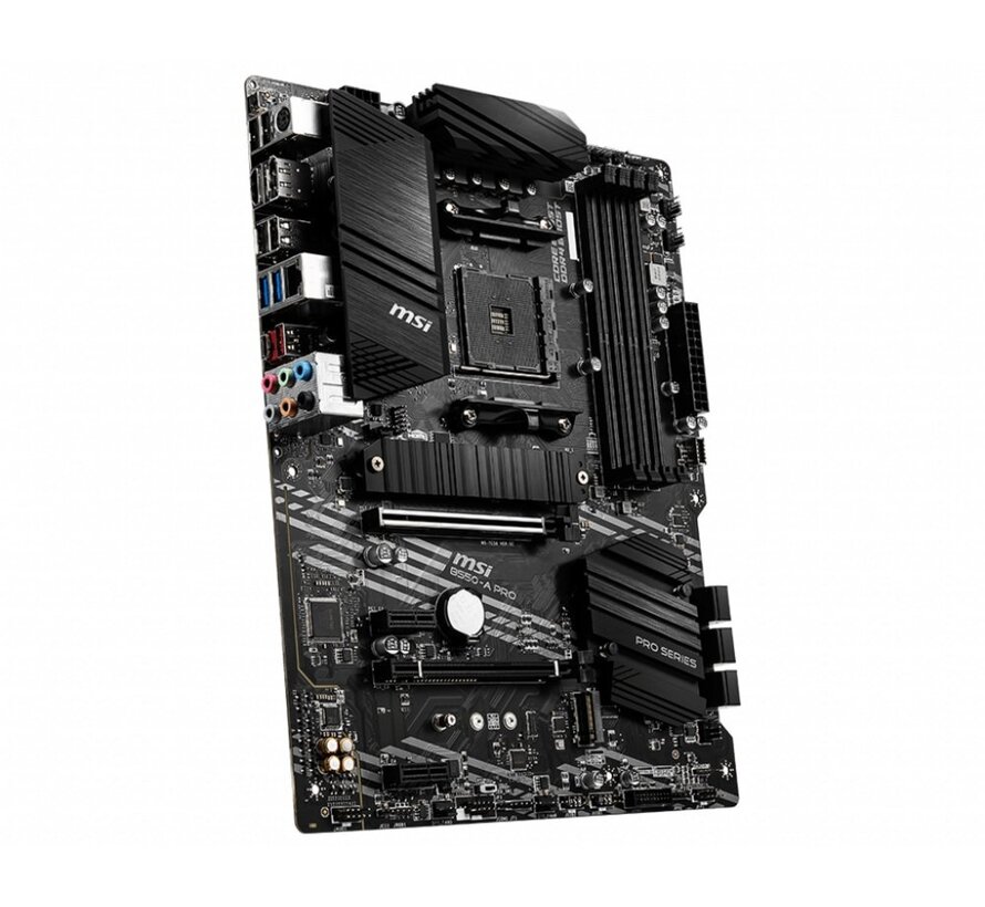 B550-A PRO | Socket AM4 | AMD B550 | 4xDDR4 | ATX | Moederbord