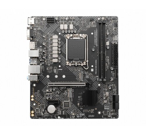 MSI PRO H610M-G | Socket LGA 1700 | Intel H610 | 2xDDR4 | Micro-ATX | Moederbord