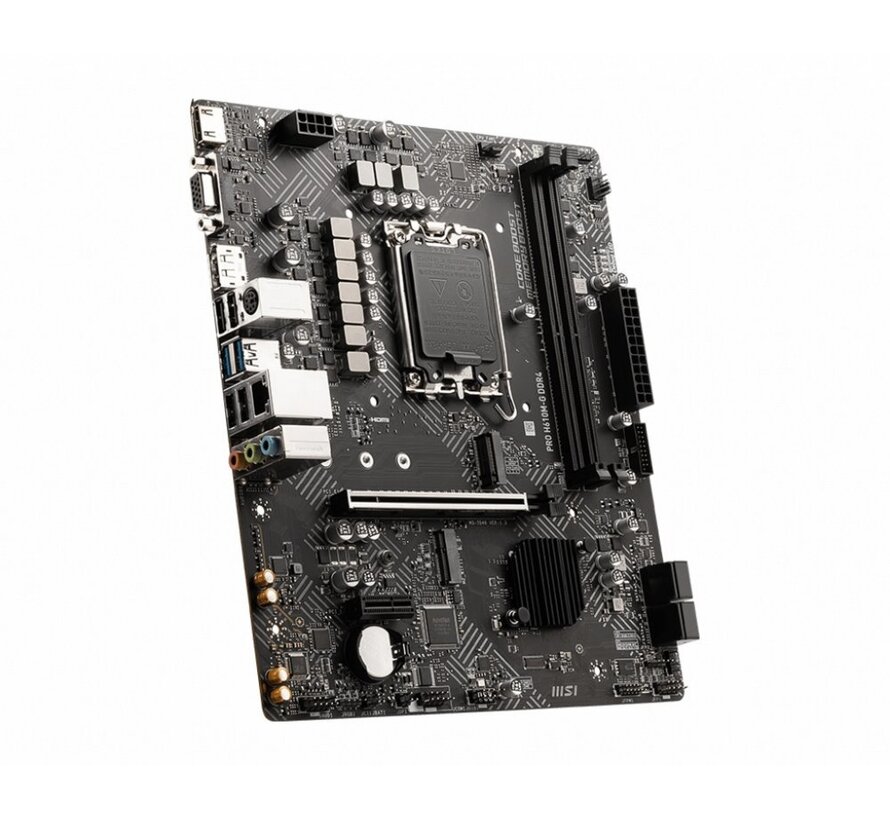 PRO H610M-G | Socket LGA 1700 | Intel H610 | 2xDDR4 | Micro-ATX | Moederbord
