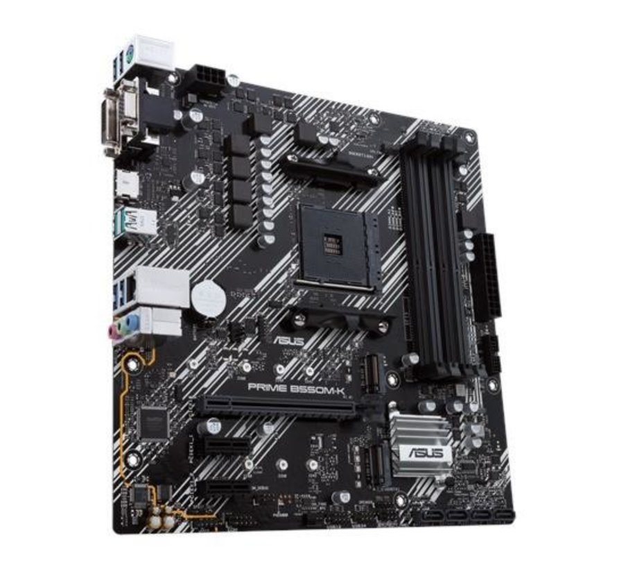 ASUS PRIME B550M-K AMD B550 Socket AM4 micro ATX