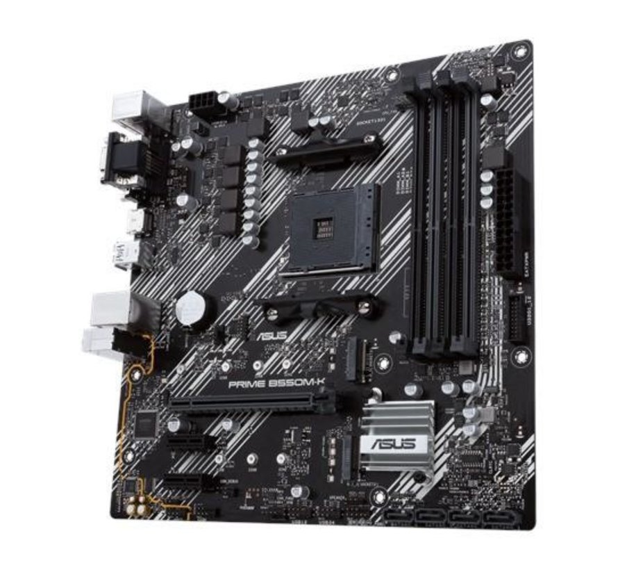 ASUS PRIME B550M-K AMD B550 Socket AM4 micro ATX