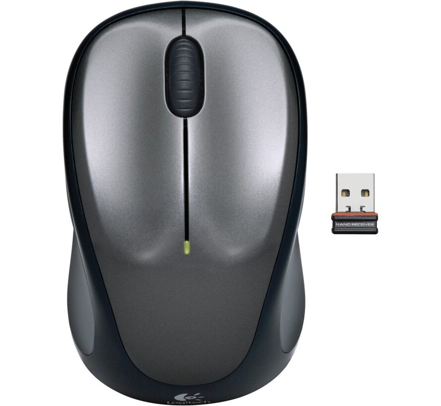 M235 | Draadloze Muis | Links- en Rechtshandig | RF | 1000 DPI | Zwart