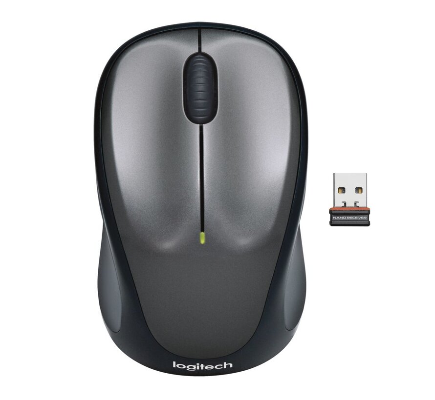 M235 | Draadloze Muis | Links- en Rechtshandig | RF | 1000 DPI | Zwart
