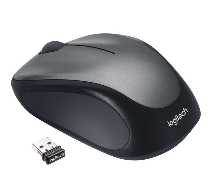 M235 | Draadloze Muis | Links- en Rechtshandig | RF | 1000 DPI | Zwart
