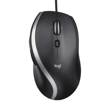 Logitech M500s Advanced | Bedrade Muis | Rechtshandig | USB-A | 4000 DPI | Zwart/Zilver