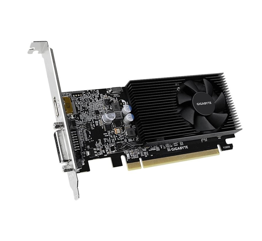 GeForce GT 1030 | 2GB GDDR4 VRAM | Low Profile | Videokaart | GPU | Nvidia