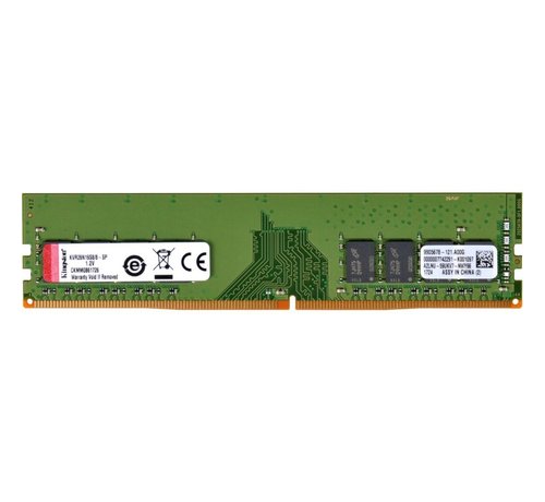 Kingston ValueRAM | 1x8GB DDR4 | 2666MHz | DIMM | CL19 | Geheugenmodule | RAM