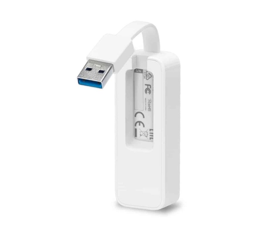 UE300 | USB 3.0 naar Gigabit Ethernet Netwerkadapter | 1000 Mbps | Wit