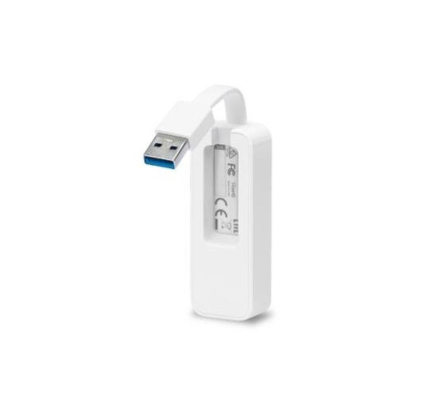UE300 | USB 3.0 naar Gigabit Ethernet Netwerkadapter | 1000 Mbps | Wit