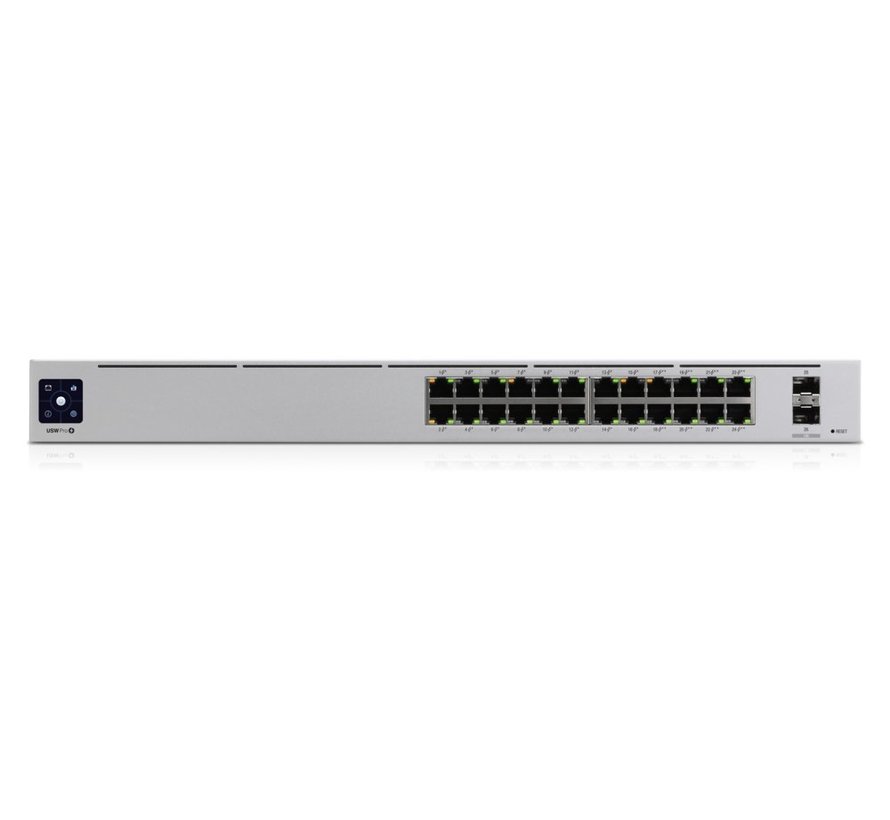 Networks UniFi Pro | 24-Port PoE Gigabit Ethernet Switch | Managed L2/L3 | 1U | Zilver
