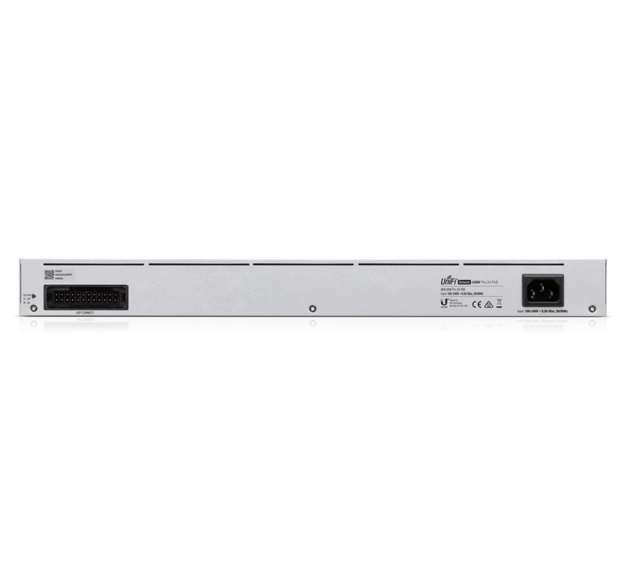 Networks UniFi Pro | 24-Port PoE Gigabit Ethernet Switch | Managed L2/L3 | 1U | Zilver