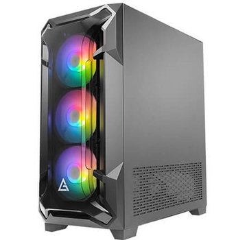 Antec DF600 Flux Midi Tower Zwart / RGB