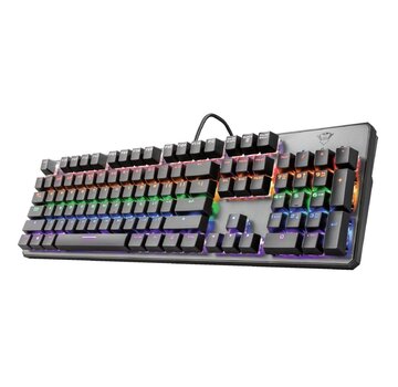 Trust GXT 865 Asta RGB | Bedraad Gaming Toetsenbord | Mechanisch | Qwerty