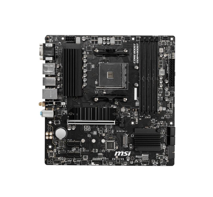 B550M PRO-VDH WIFI | Socket AM4 | AMD B550 | 4xDDR4 | Micro-ATX | Moederbord