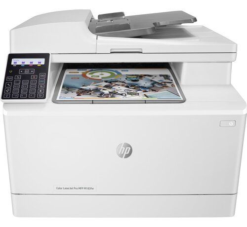 Hewlett Packard HP Color LaserJet Pro M183fw Laserprinter | 600 x 600 DPI | Wifi | Kleur
