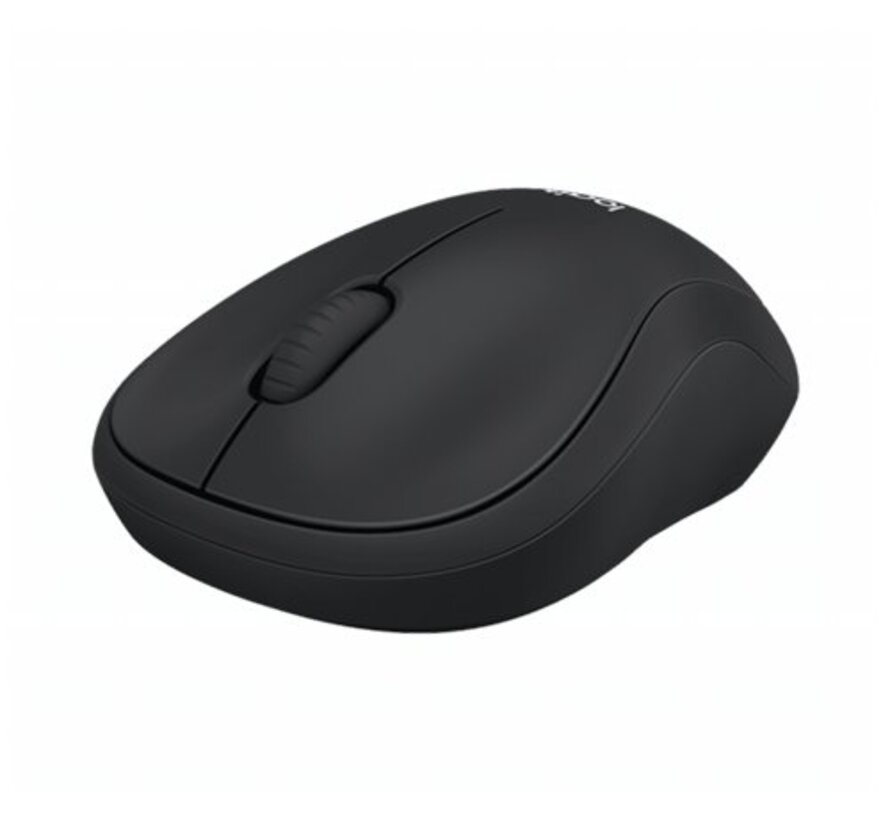 B220 Silent | Draadloze Muis | Links- en Rechtshandig | RF | 1000 DPI | Zwart