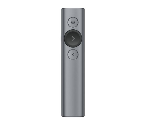 Logitech Spotlight | Draadloze Presenter | Bluetooth/RF | Grijs