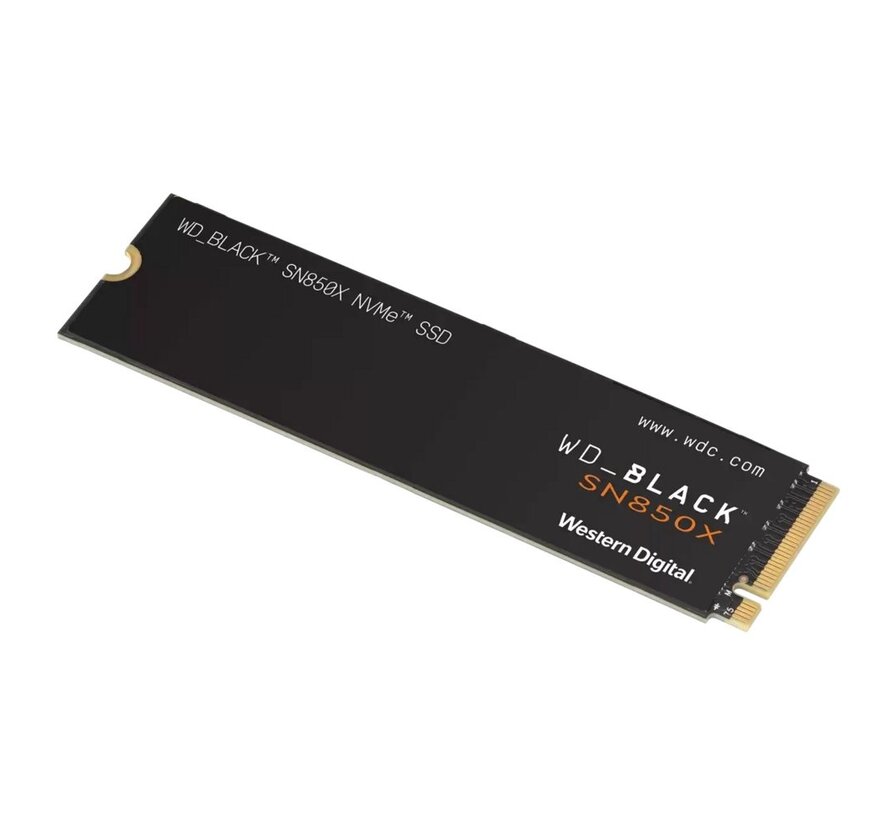 Black SN850X | 1TB NVMe SSD | M.2 Gen4 | 7.300MB/s Lezen | 6.300MB/s Schrijven