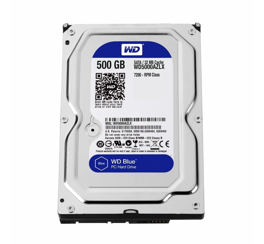 Blue HDD 3.5" | 500GBB SATA III | 7200RPM