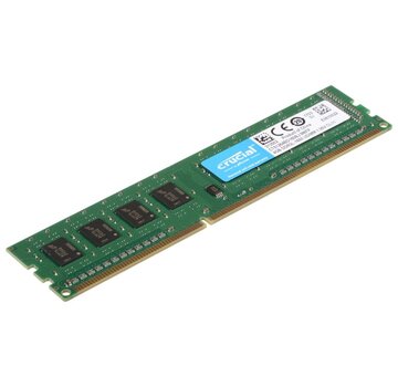 Crucial CT51264BD160BJ geheugenmodule 4 GB 1 x 4 GB DDR3L 1600 MHz