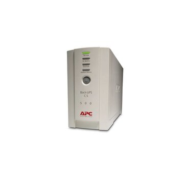 APC Back-UPS BK500EI | 500 VA | 4x IEC C13 Stopcontacten | AVR Spanningstabilisatie | Bescherming tegen Stroomstoringen